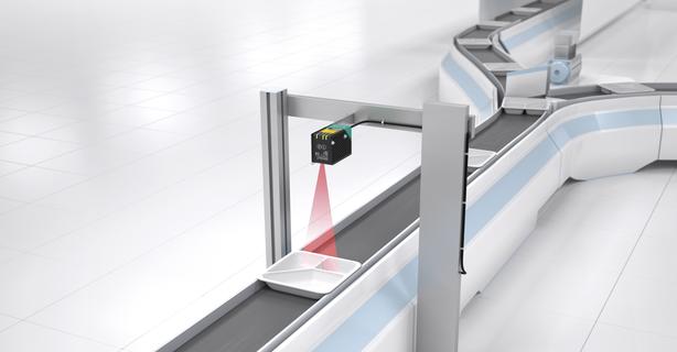 Light Section Sensor Detects Low-Contrast Packaging