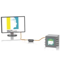 Connecting purging unit and control room with RS-485 HART communication allows real-monitoring.
