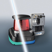 Der Laserscanner R2000 (2-D-LiDAR-Sensor) von Pepperl+Fuchs wurde angepasst und mit dem Controller CVC600 von Kollmorgen kombiniert.