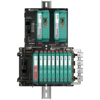 Segment coupler 3—the most compact configuration with PROFINET or PROFIBUS DP selectable as host protocol.